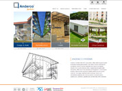 Corporate website for Anderco