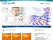 Corporate website for Ark Scientific Pte Ltd