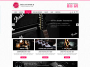 E-commerce website for Band World Singapore