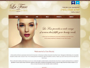 E-commerce website for La Face