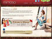 Corporate website for Mimosa